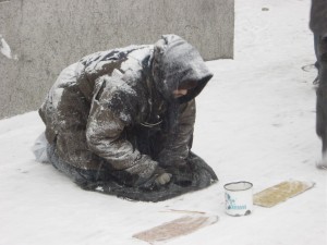 A Begging Man